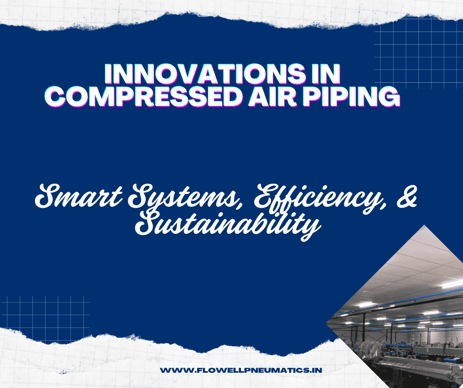 Aluminium piping for compressed air
